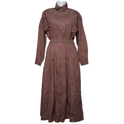 Robe chemise (Marron) de Together Coton