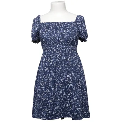 Jurk (Blauw, Wit) van Terranova Elastaan, Polyester