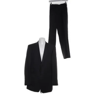Suit (Black, Gray) from Batistini Polyester, Wool, Viscose