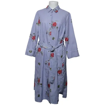 Skjortklänning (Blå, Vit, Flerfärgad) från Ekol Polyester