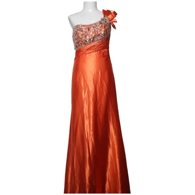 Aftenkjole (Orange) fra Tony Bowls Polyester