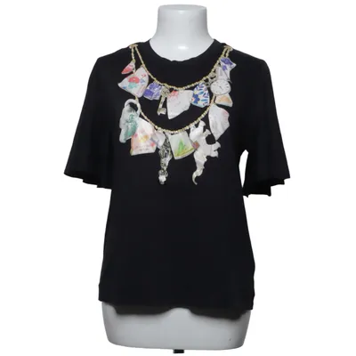 T-shirt (Noir, Multicolore) de Boutique Moschino Coton