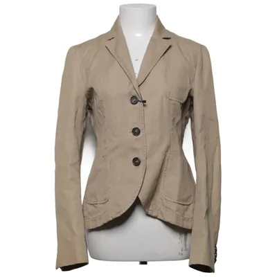 Blazer (Beige) from SAND Pink Label Cotton, Linen, Viscose