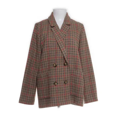 Kavaj (Beige, Flerfärgad) från Monki Polyester, Ull