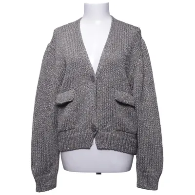 Cardigan (H335) fra Fabiana Filippi Metallfiber, Polyamid