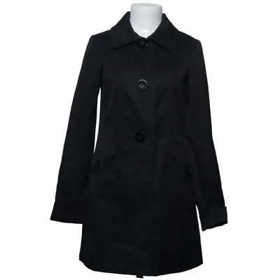 Trenchcoat (Sort) fra H&M Bomuld, Polyester