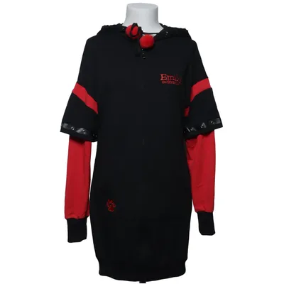 Capuchon jurk (Zwart, Rood) van Emily the Strange Polyester
