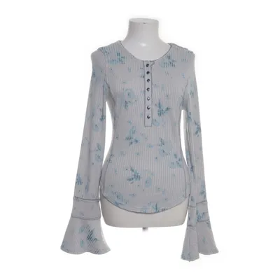 Top (Grijs, Blauw) van People Tree Elastaan, Polyester