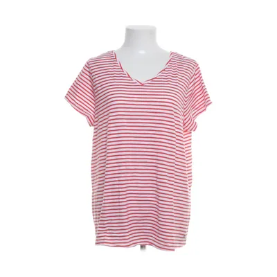 Top (Wit, Rood) van Gina Viscose, Polyester