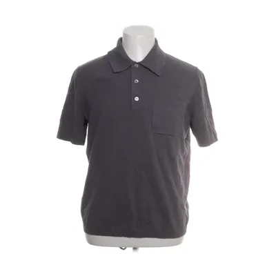 Polo shirt (Gray) from Arket Cotton, Linen, Polyamide