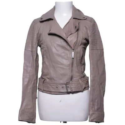 Bikerjacke (Beige) von Pepe Jeans Leder
