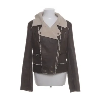 Shearlingjacka (Beige, Brun) från Warehouse Polyester, Polyuretan, Akryl