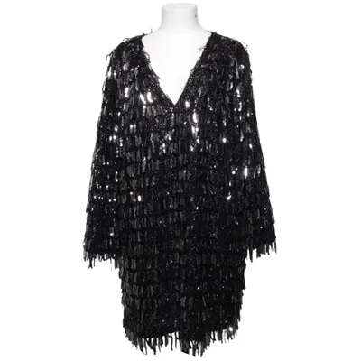 Kjole (Sort, Sølv) fra Zara Polyester