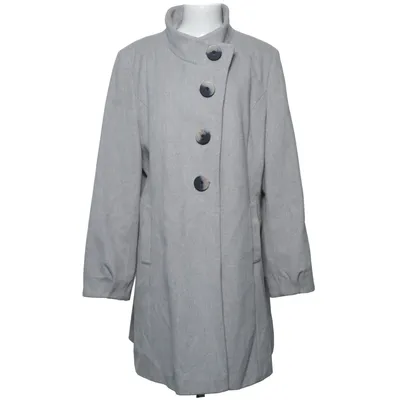 Coat (Gray) from Erich Fend Cashmere, Polyamide, Wool
