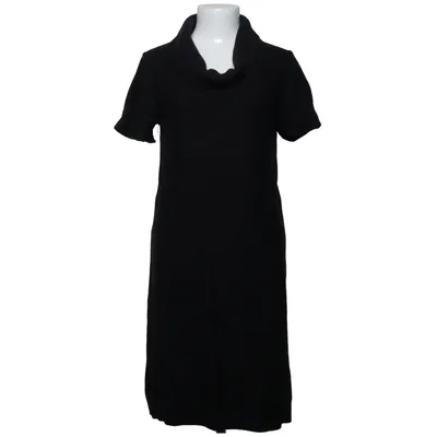 Rollkragenkleid (Schwarz) von Lady in Paris Acryl