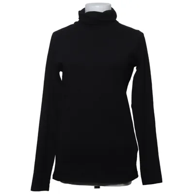 Rollkragenpullover (Schwarz) von My Basic Baumwolle, Elasthan
