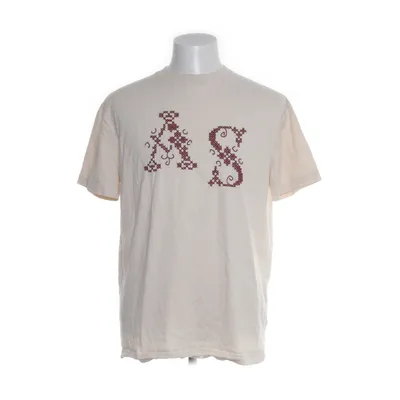 T-shirt (Beige, Multicolored) from Acne Studios Cotton, Polyester