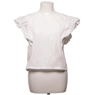 Top (Hvid) fra Mango Casual Bomuld
