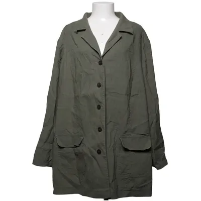 Blazer (Groen) van Selection by Ulla Popken Elastaan, Linnen, Viscose