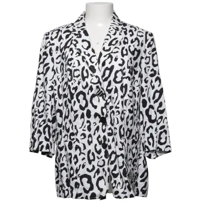 Blazer (Noir, Blanc) de Canda Lin, Viscose