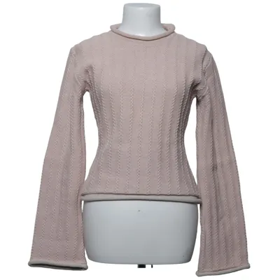 Strickpullover (Beige) von Anna Holtblad Baumwolle