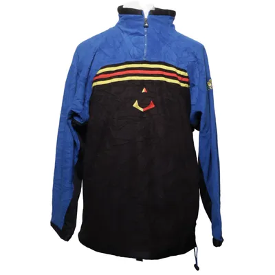 Fleecetröja (Blå, Svart, Flerfärgad) från Adidas Polyester