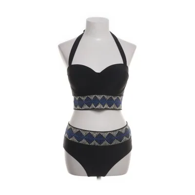 Bikini (Black, Multicolored) from Chicwish Polyester
