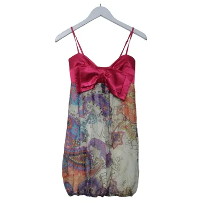 Dress (Pink, Multicolored) from Rare Polyester, Silk
