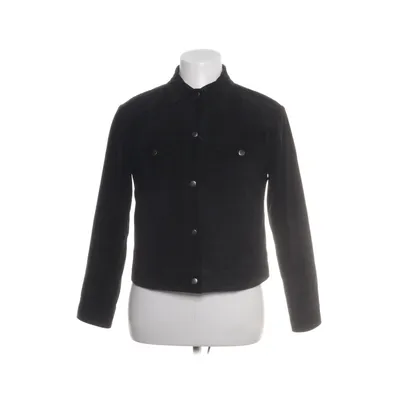 Läderjacka (Svart) från Mango Polyester, Skinn