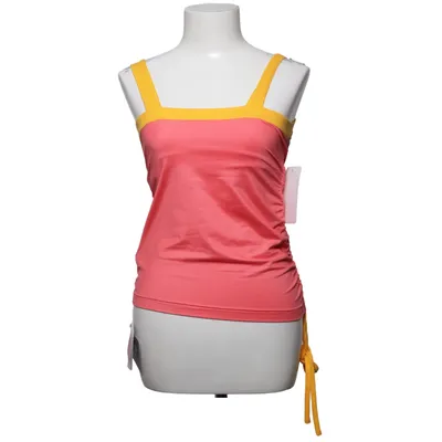 Tanktop (Roze, Geel) van Reebok Elastaan, Polyester