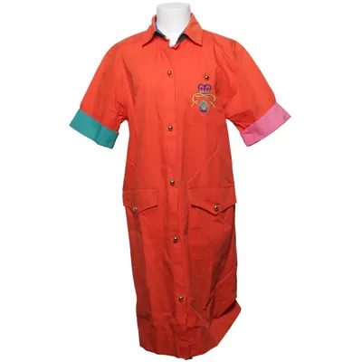 Skjortklänning (Orange, Blå, Flerfärgad) från Abigail Bomull