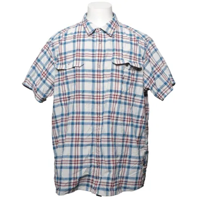 Short sleeve shirt (Blue, White, Red) from Patagonia Polyamide, Polyester