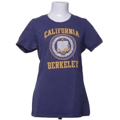 T-shirt (Blauw, Geel) van Next Level Katoen, Polyester