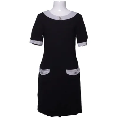 Robe (Noir, Blanc) de Mongul Élasthane, Polyamide, Viscose