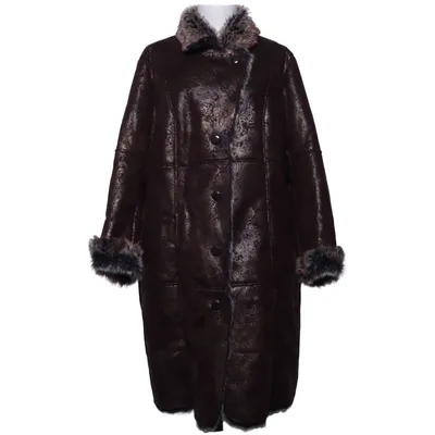 Shearling jacket (Brown) from Judith Williams Acrylic, Polyester