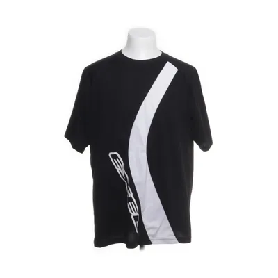 Kortärmad skjorta (Svart, Vit) från Exel Polyester