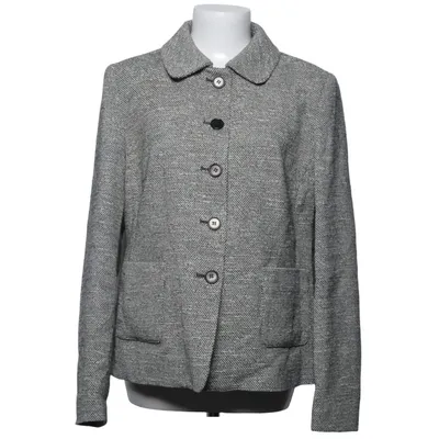 Jacke (Grau) von HighMoor Acryl, Baumwolle