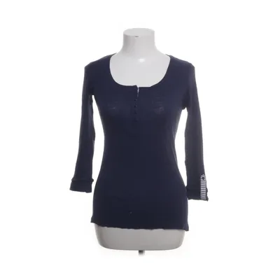 Top (Blauw) van Fishbone Katoen
