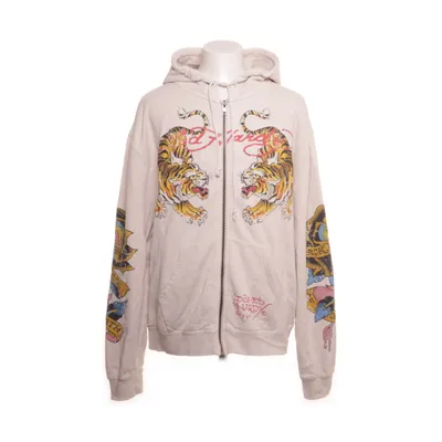 Hoodie (Beige, Multicolored) from Ed Hardy x Urban Outfitters