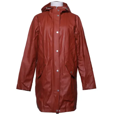 Regnfrakke (Brun) fra America Today Bomuld, Polyester, Polyurethan
