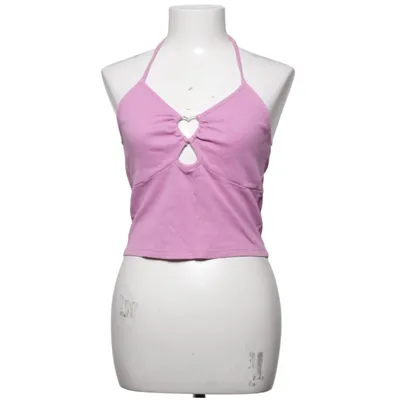 Halterneck top (HEART RING DETAIL TOP) fra Noisy May Bomuld, Elastan
