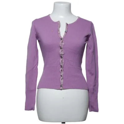 Cardigan (Purple) from Naja Lauf Wool