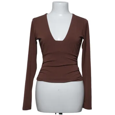 Blouse (Marron) de Bik Bok Élasthane, Polyester recyclé