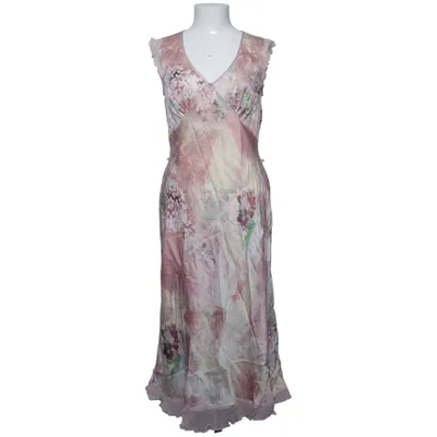 Dress (Pink, Multicolored) from Marks & Spencer Silk