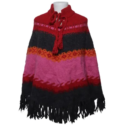 Poncho (Rouge, Gris, Rose) de CCC Girls Acrylique, Coton, Laine