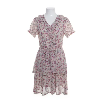 Dress (Beige, Multicolored) from Papillonne Polyester, Elastane