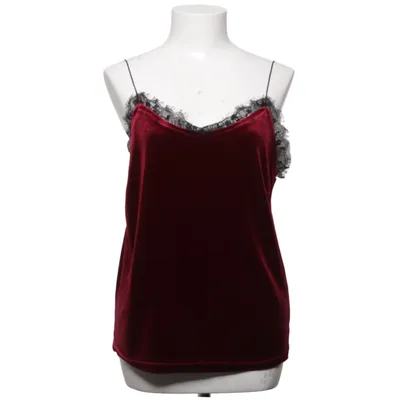 Topp (Röd, Svart) från Lily White Elastan, Polyester