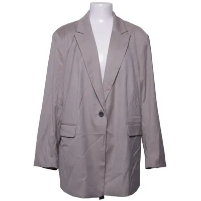 Blazer (Beige) de H&M Élasthane, Polyester, Viscose
