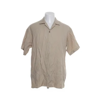 Kortärmad skjorta (Beige) från Jack & Jones Polyester, Tencel