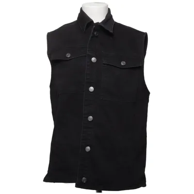 Jeansweste (Schwarz) von Modström Elasthan, Bio-Baumwolle